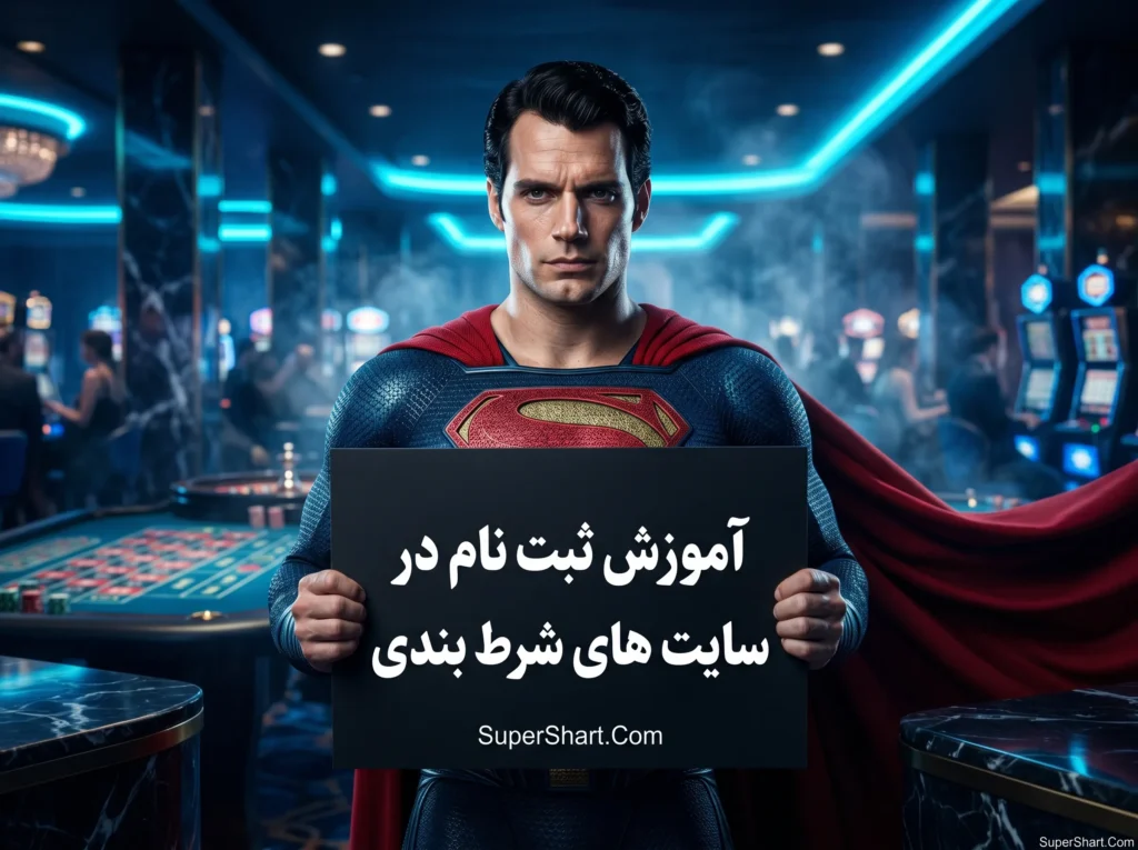 آموزش ثبت نام در سایت های شرط بندی